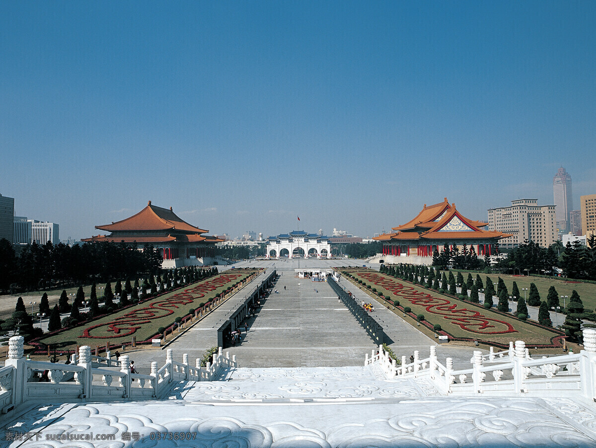 台湾 风景 中正 纪念堂 中正纪念堂 台阶 楼梯 牌坊 古建筑 台湾风景 人文景观 旅游摄影