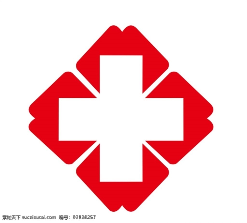 医院标志 医院 红十字 logo 标志 平面 矢量 logo设计