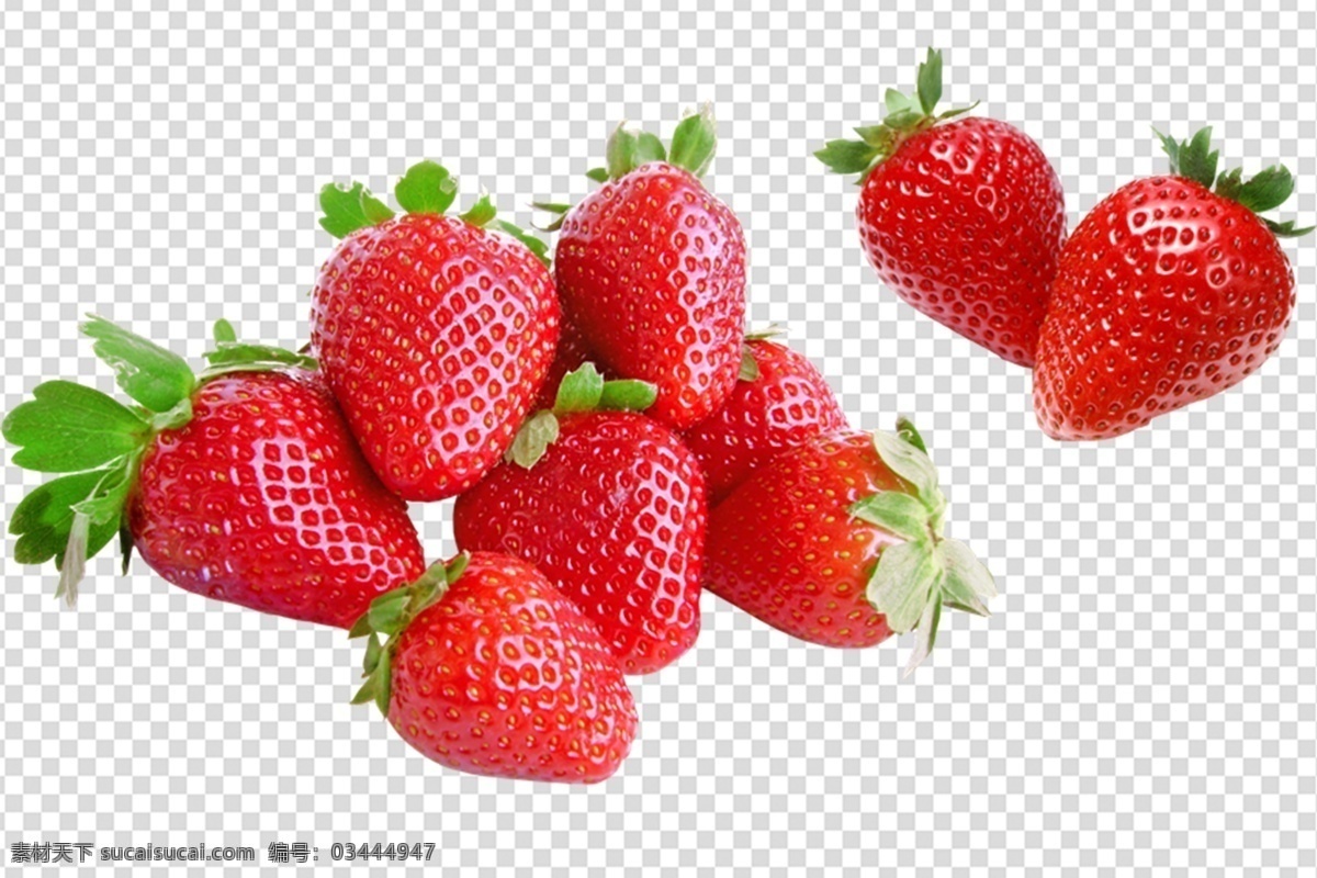 草莓 大草莓 一簇草莓 一堆草莓 水果 红草莓