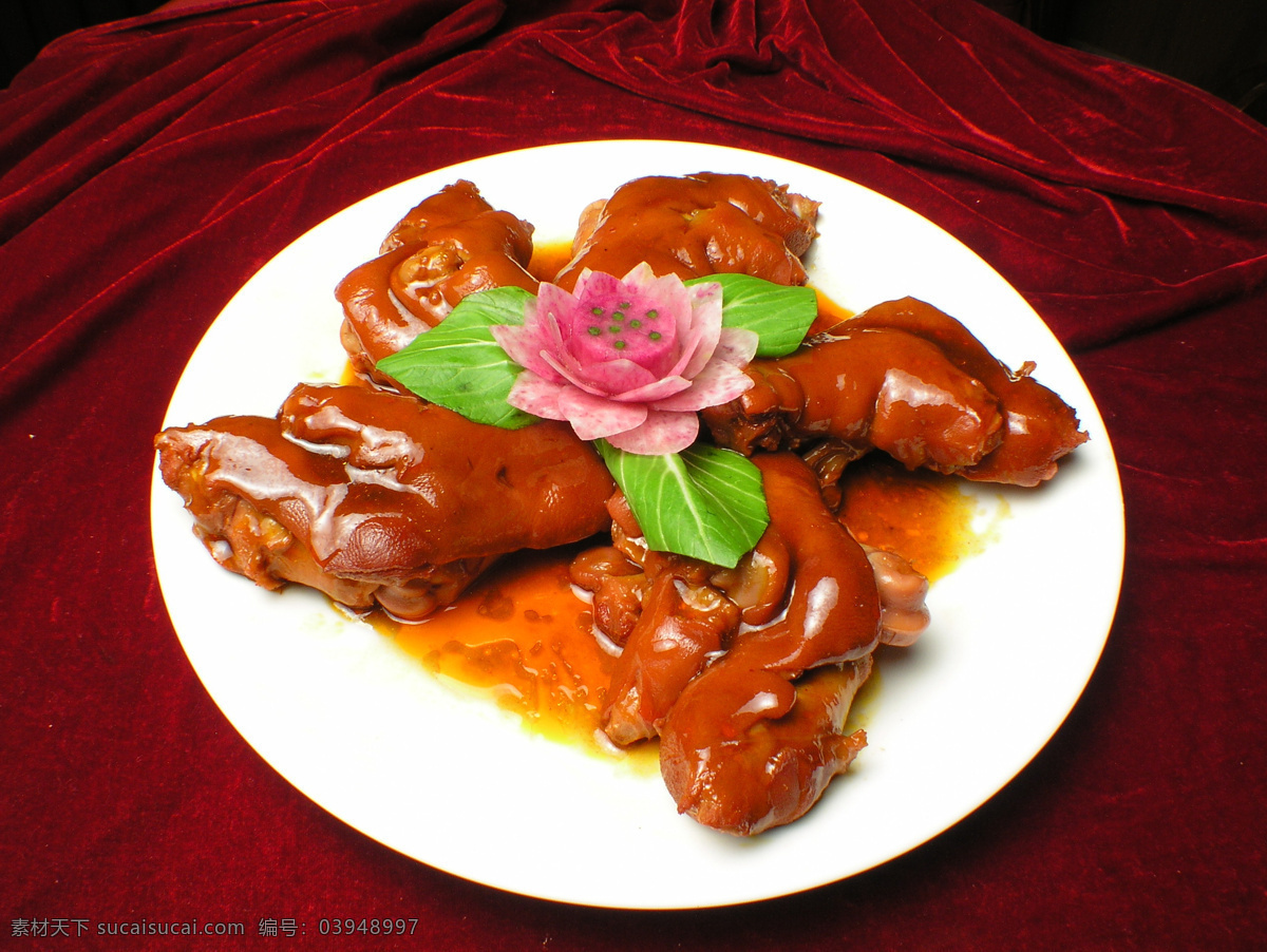 金牌酱猪手 美食 传统美食 餐饮美食 高清菜谱用图