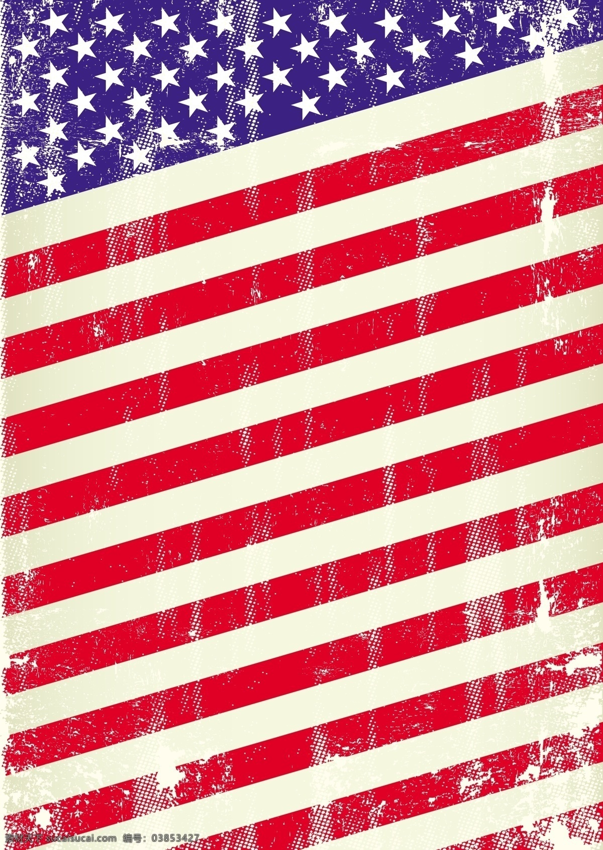 复古 美国 国旗 背景 背景图片 美国国旗 效果 星条旗 斑驳效果 白色