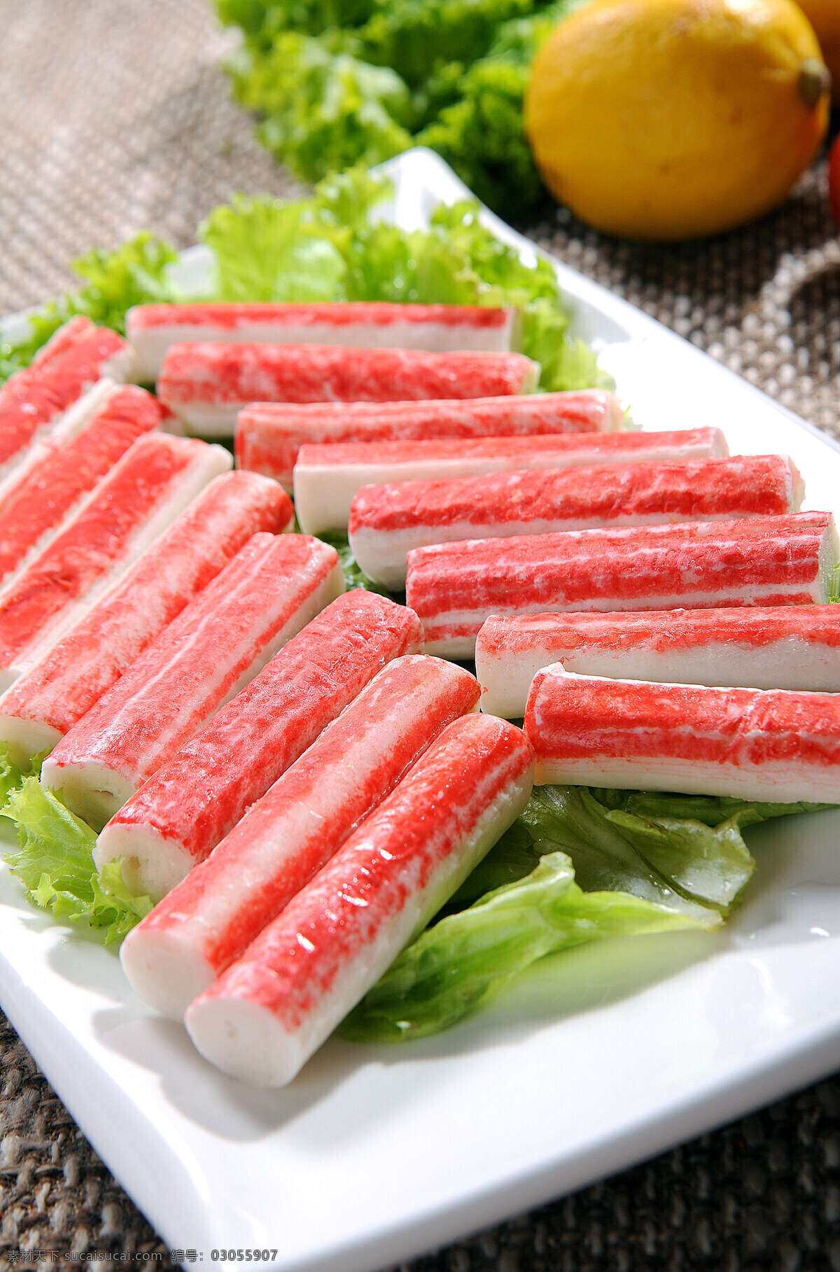 蟹肉 蟹棒 海鲜 蟹柳 火锅菜 涮火锅 火锅配菜 油炸食品 火锅配料 传统美食 火锅荤菜装盘 蟹柳火锅配菜 火锅蟹肉棒 餐饮美食