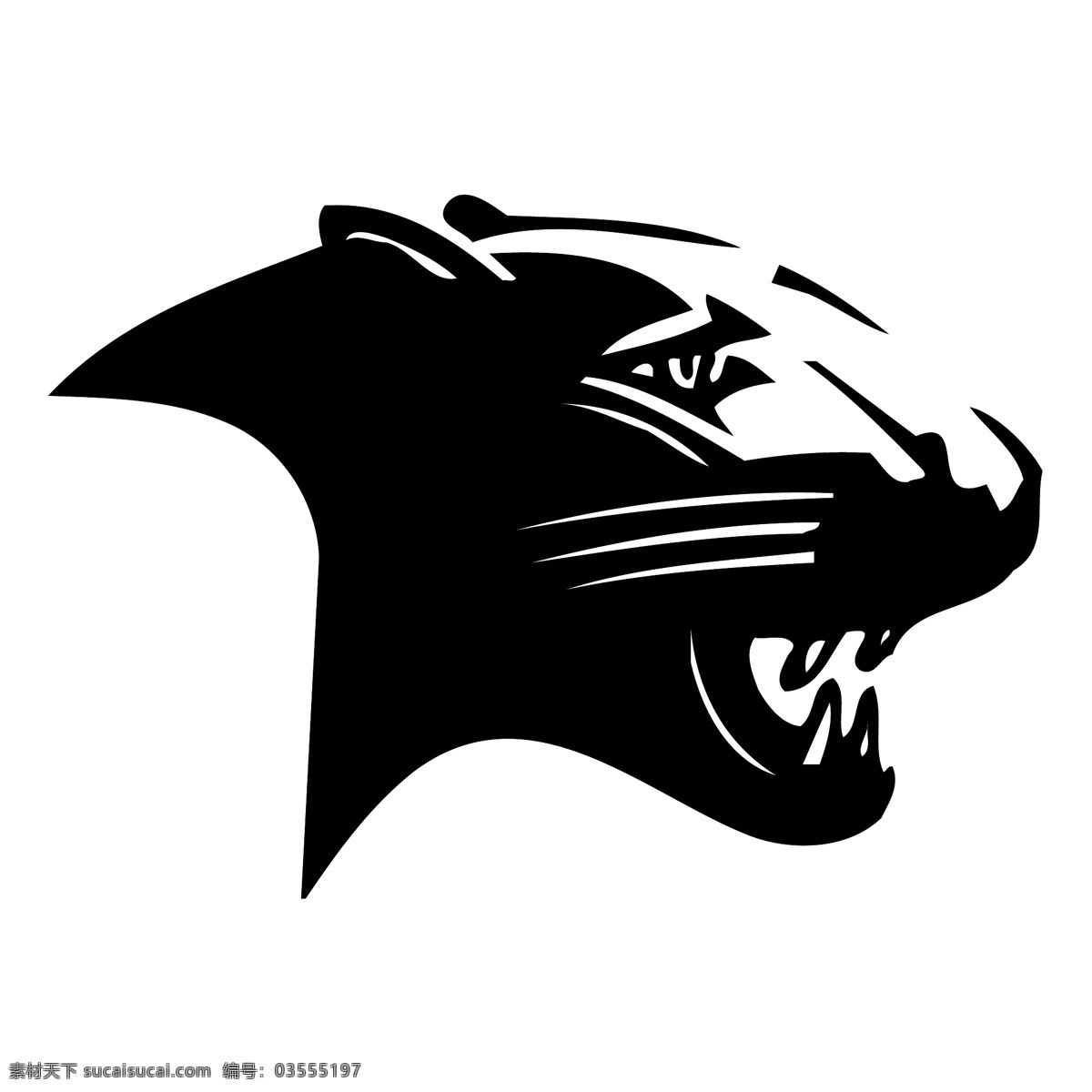 科雷亚 初级中学 美洲狮 免费 初中 标志 psd源文件 logo设计