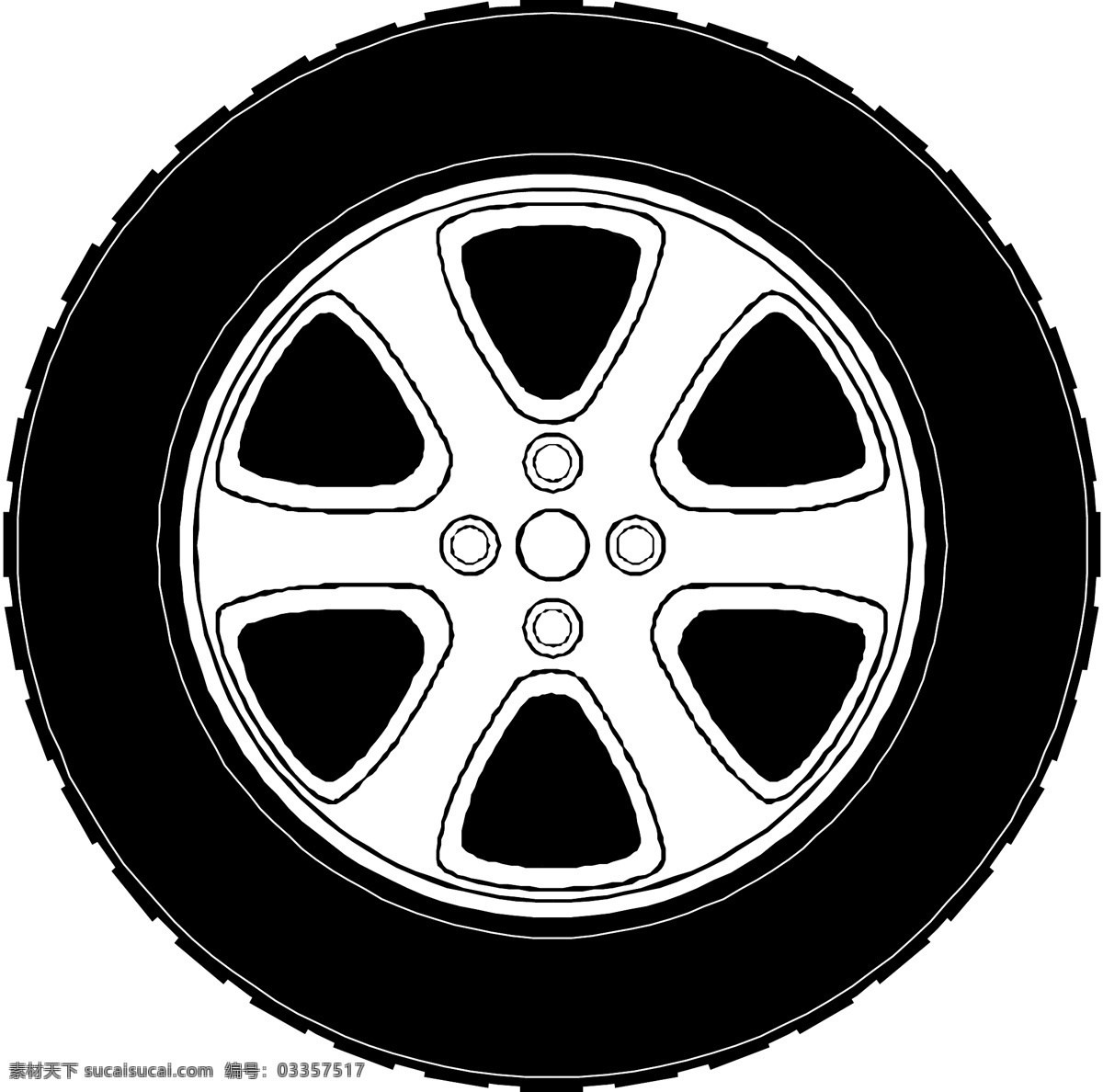 汽车轮胎 车轮 其他矢量 矢量素材 矢量图库 矢量 模板下载 其他矢量图
