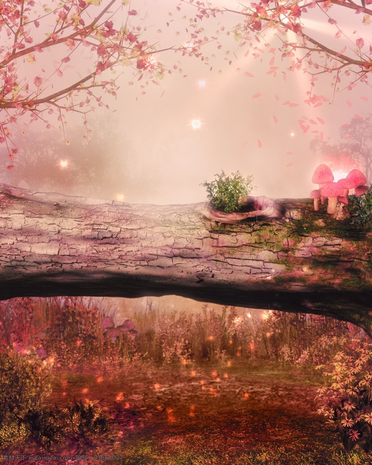 奇幻 唯美 场景 插画 动漫动画 游戏场景 奇幻场景 插画集