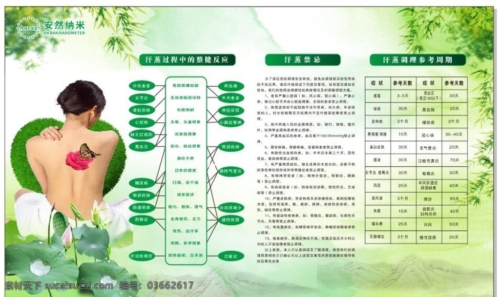 安然 安然海报 整健反应 汗蒸好处 周期表