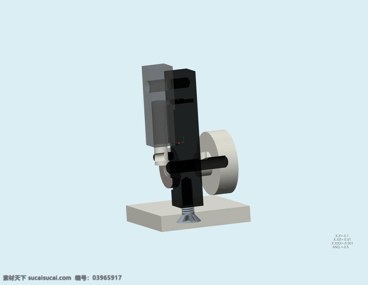 空气 发动机 教育 组件 3d模型素材 电器模型