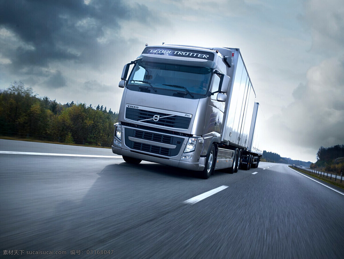 重型卡车 车 卡车 重型 交通工具 现代科技