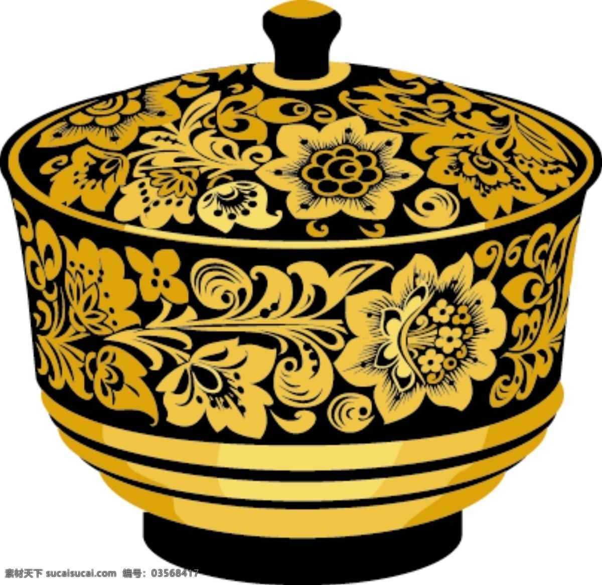 古玩 金色 花纹 装饰 茶杯 矢量 金色花纹 装饰图案 psd源文件