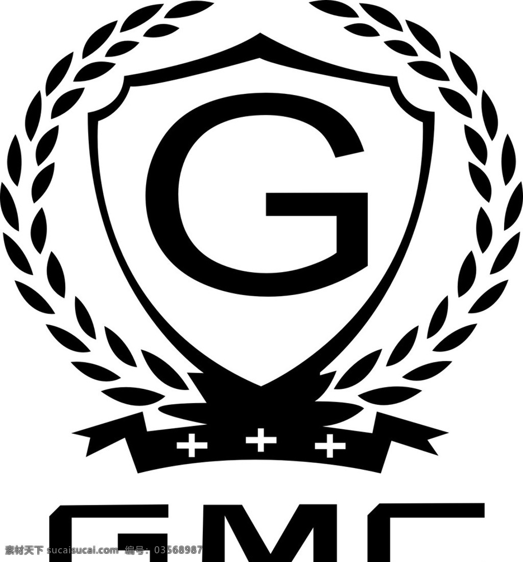 商务 gmc logo 标志 标识 标牌 标志图标 公共标识标志