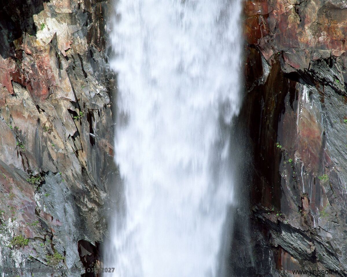 风景免费下载 风景 高清宽屏壁纸 高山 瀑布 山间溪流 生活 旅游餐饮