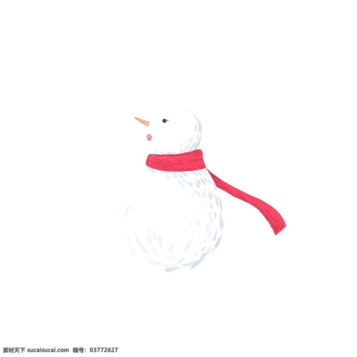 清新 可爱 小雪 人 商用 元素 小雪人 冬至 立冬 呆萌 冬季元素