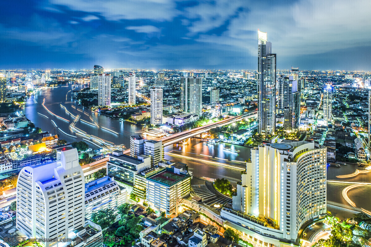 美丽 城市 夜景 城市建筑 建筑设计 繁华 风光 其他类别 环境家居