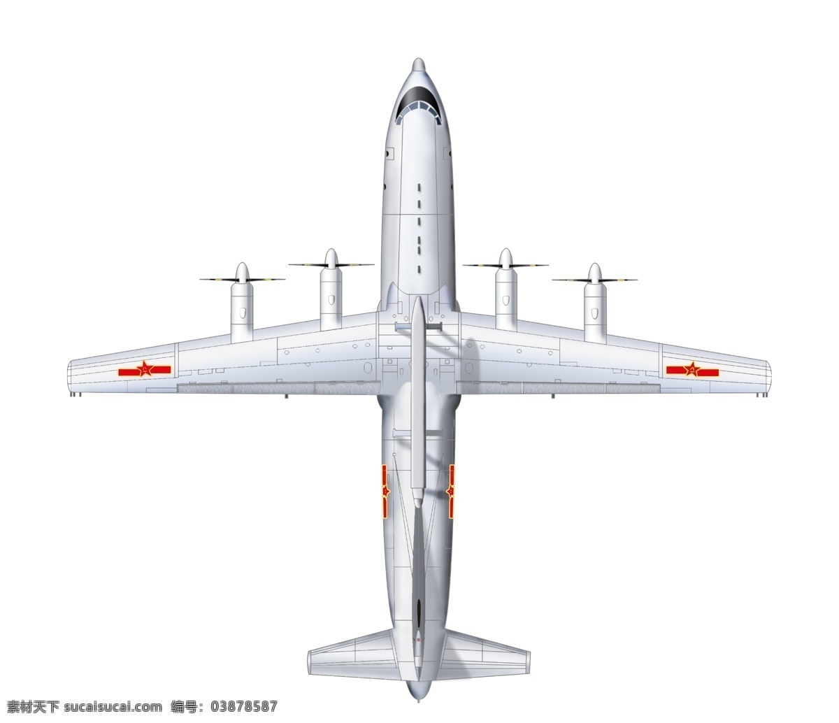 3d设计模型 产品设计 飞机 图层 源文件 战斗机 中国 新型 空中 预警机 其他模型 工业 陈琳 珊 作品 3d模型素材 其他3d模型