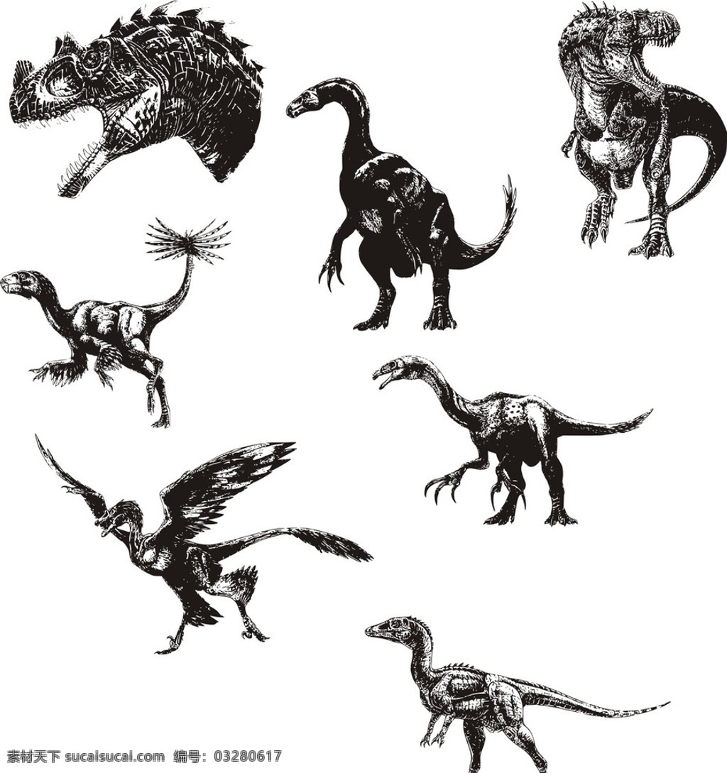 矢量素材 矢量恐龙素材 矢量 素描 手绘恐龙 素描恐龙 卡通 恐龙 动画 侏罗纪 远古 动漫 线图 动物 恐龙世界 恐龙大全 恐龙王国 黑白恐龙 恐龙家族 翼龙 霸王龙 卡通恐龙 矢量恐龙 恐龙素材 各种恐龙 小恐龙 古代动物 远古动物 暴龙 迅猛龙 三角龙 特异龙 恐龙造型