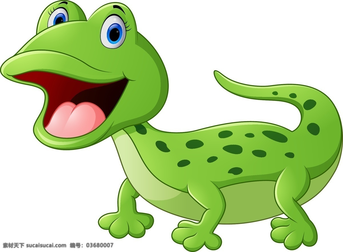 绿色 卡通 鳄鱼 矢量 绿色鳄鱼 卡通动物 可爱动物 野生动物 卡通形象 动物漫画 插画 文化艺术 绘画书法