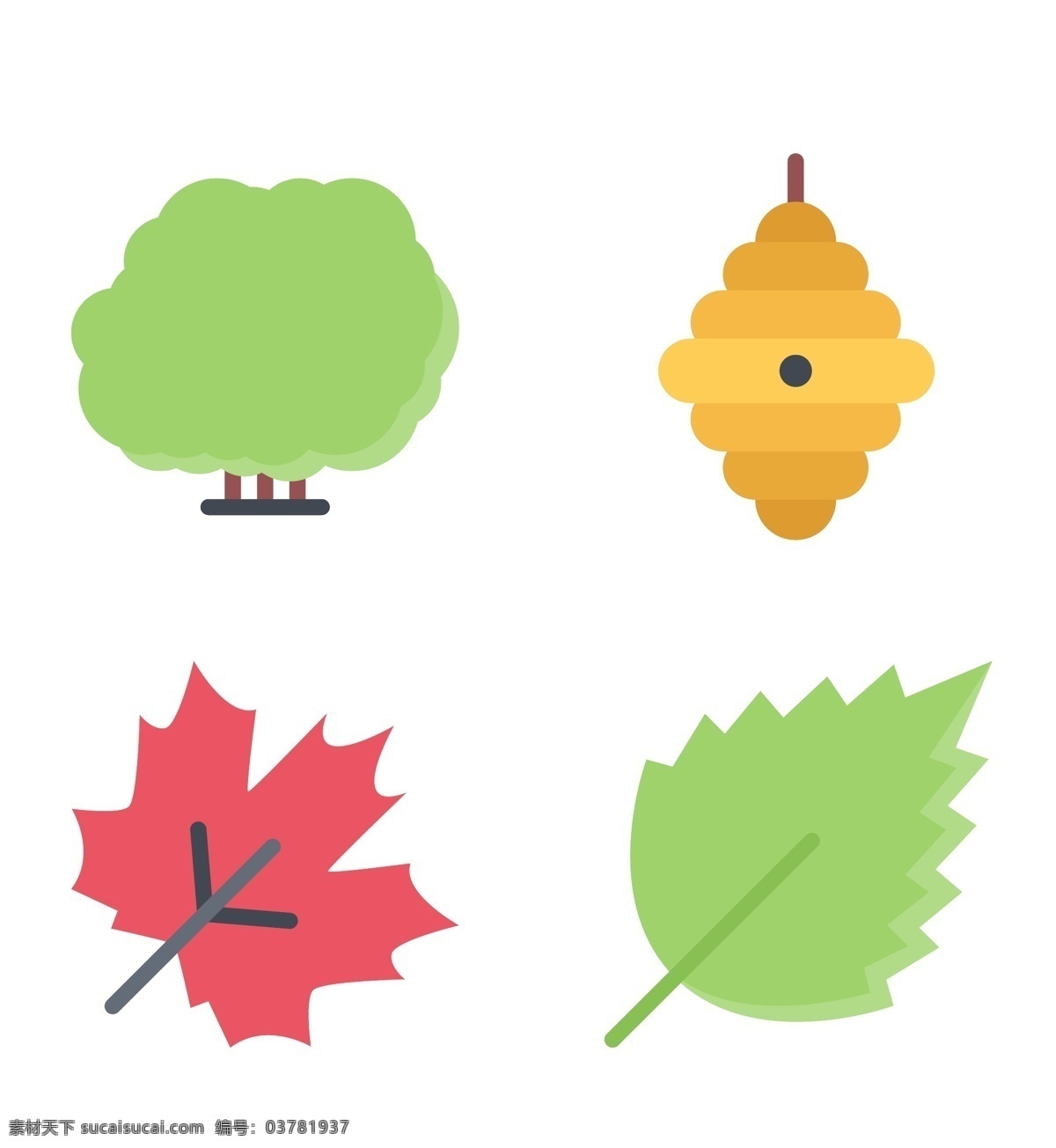 精美 绿叶 环境 icon 图标 树木 蜂巢 网页图标 创意图标 图标下载 图标设计