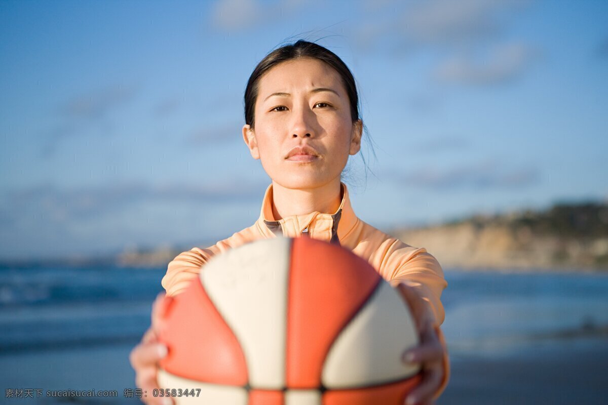 皮球 女人 人物 人物摄影 人物素材 生活人物 人物图片