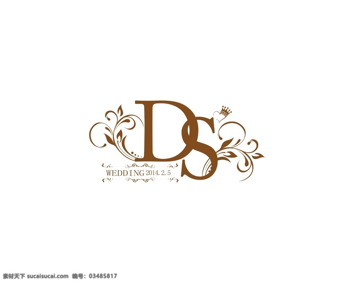 ds 字母 logo 婚礼 主题 主题logo 婚礼logo 婚礼主题 字体设计 婚礼主题设计 logo设计