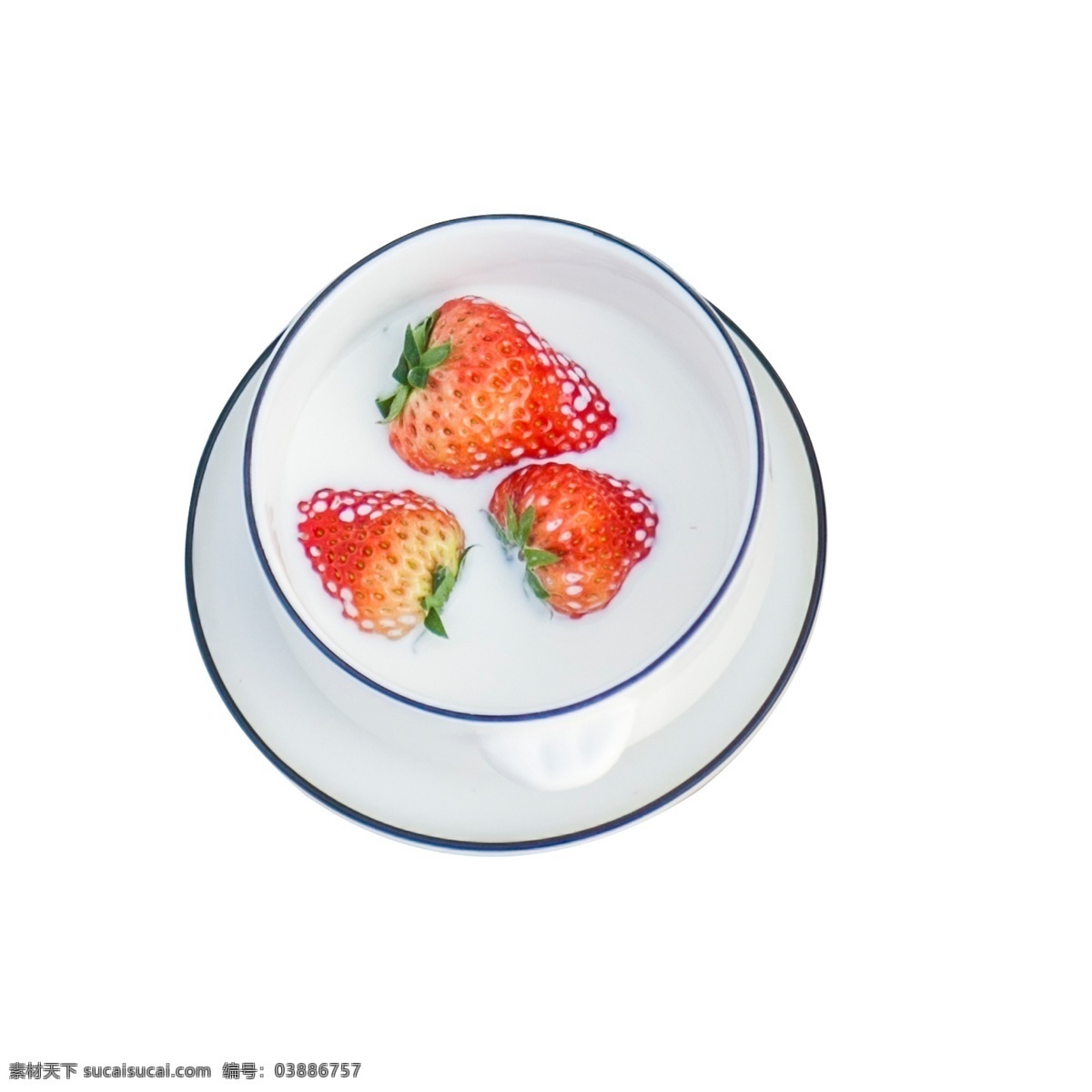 白色 圆弧 草莓 食物 元素 纹理 盘子 吃的 味道 装饰 圆润 真实 光泽 圆环 蔬菜 水果 果实 热带水果