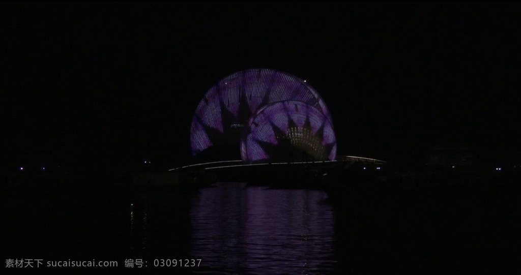 珠海 歌剧院 日月贝 音乐贝 亮化 媒体 多媒体 影视编辑 视频 模板 影视 mp4