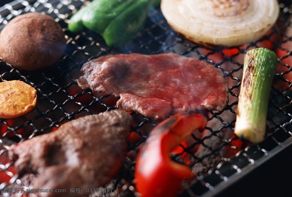 烧烤 美食 高清 bbq 烤串 烤肉 烤肠 烤鱼 西餐美食 餐饮美食