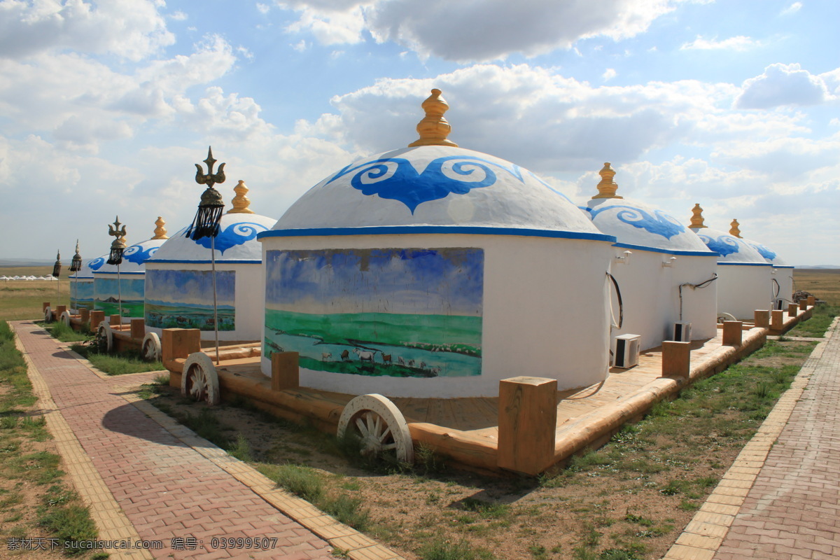 希 拉穆 仁 草原 国内旅游 旅游摄影 蒙古包 天堂 希拉穆仁 战车包 psd源文件