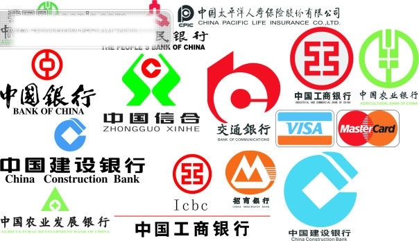 矢量 各种 银行 标志 企业 logo 标识 标记 矢量图 银行logo 图标 其他矢量图