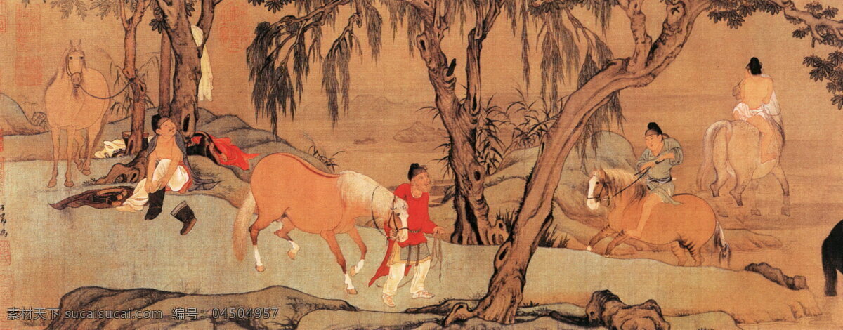 中国 水墨 人物 风景画 动物 工笔 古典 古画 绘画 人物画 中国画 中华传世国画 中国画艺术 文化艺术