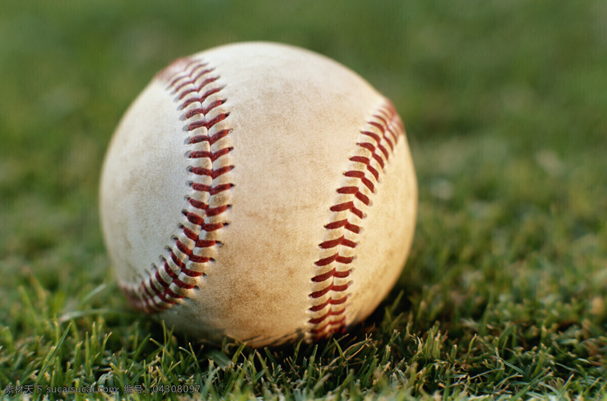 体育素材 棒球 草坪 垒球 文化艺术 体育运动 摄影图库