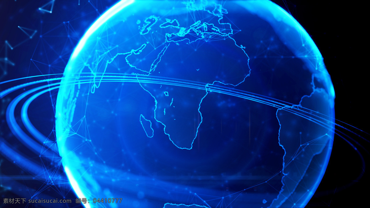 蓝色数字地球素材图片下载-素材编号04410777-素材天下图库