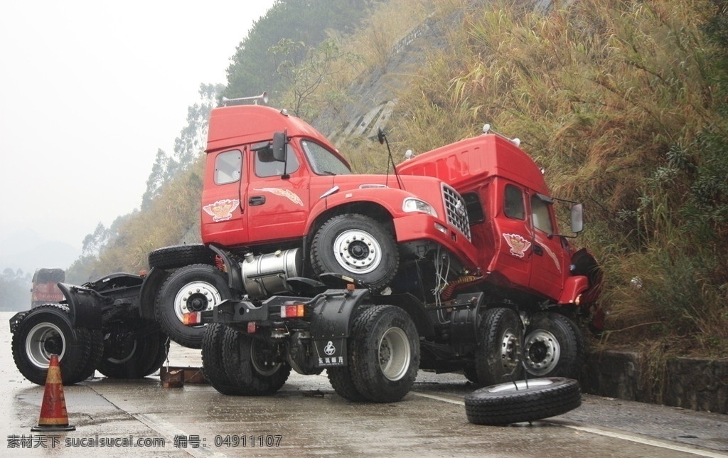 车祸现场 车祸 现场 卡车 交通 生活中 国内旅游 旅游摄影