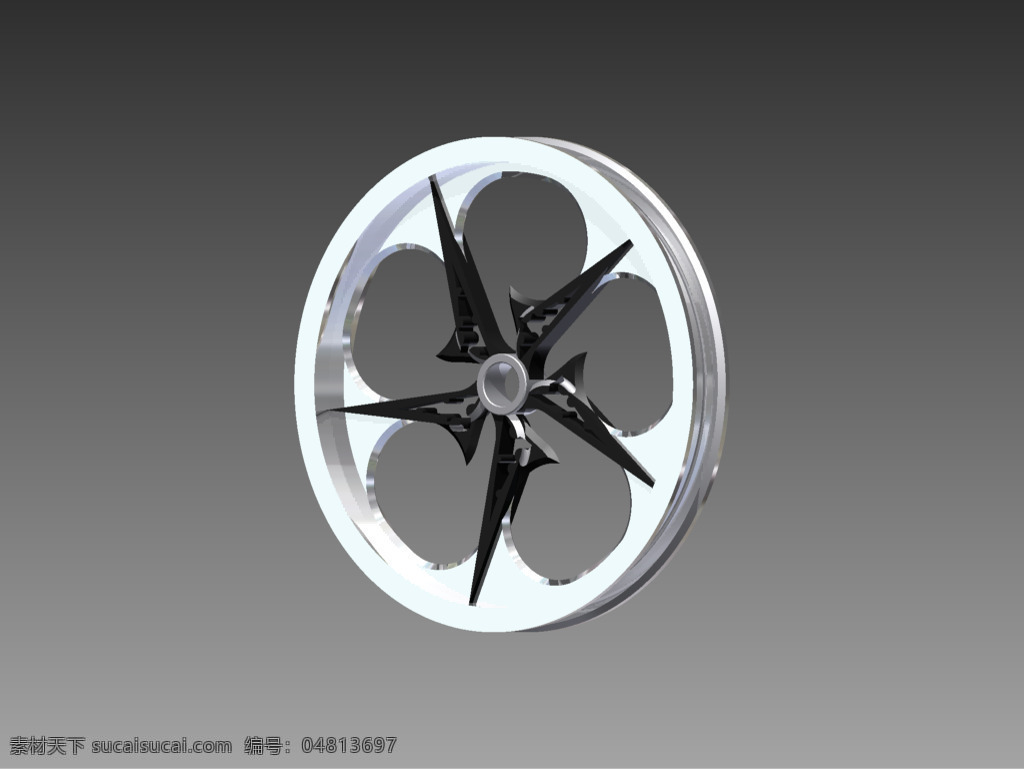 rim1 cad 车轮 模型 轮辋 3d模型素材 其他3d模型
