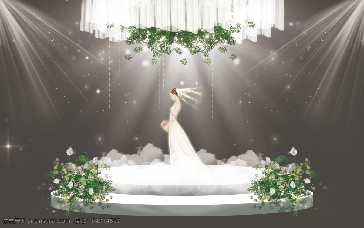 白 绿 婚礼 效果图 白绿婚礼效果 白绿婚礼舞台 白绿婚礼灯光 白绿婚礼花艺 白绿婚礼吊顶
