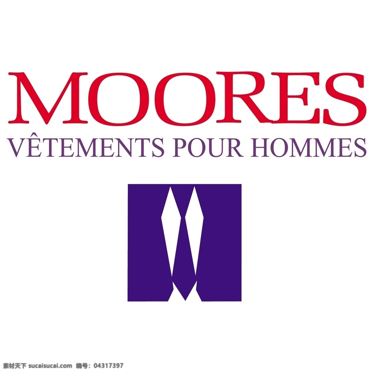摩 尔斯 vetements 倒 系列 免费 莫尔斯 标志 psd源文件 logo设计