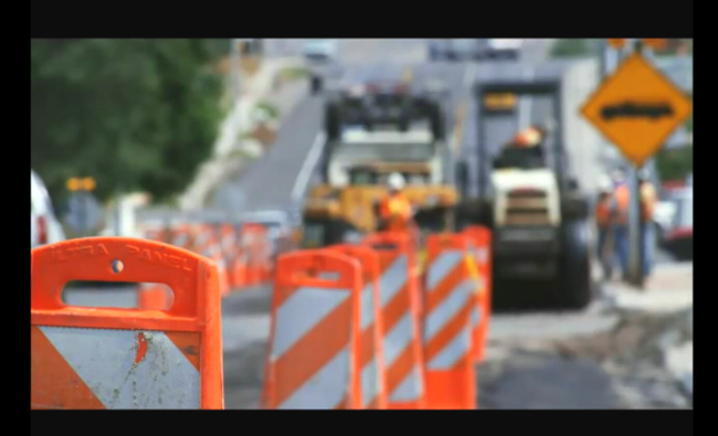 道路 工程施工 建筑 视频