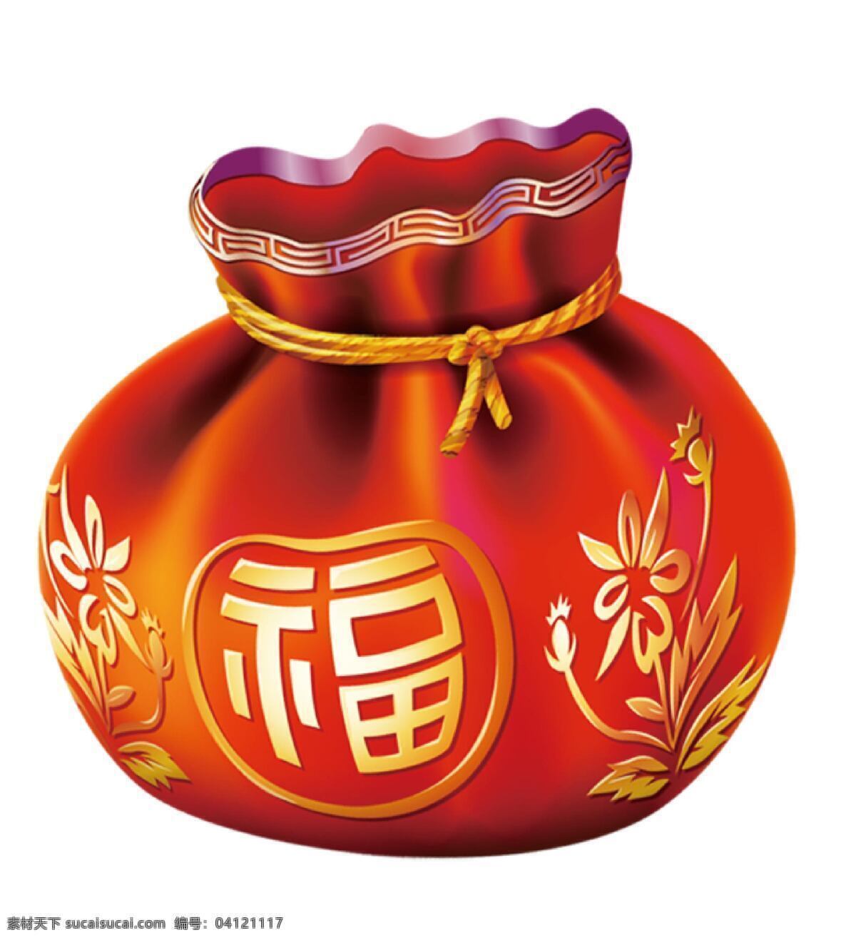 福袋 红色 春节 吉祥 祝福 文化艺术 节日庆祝