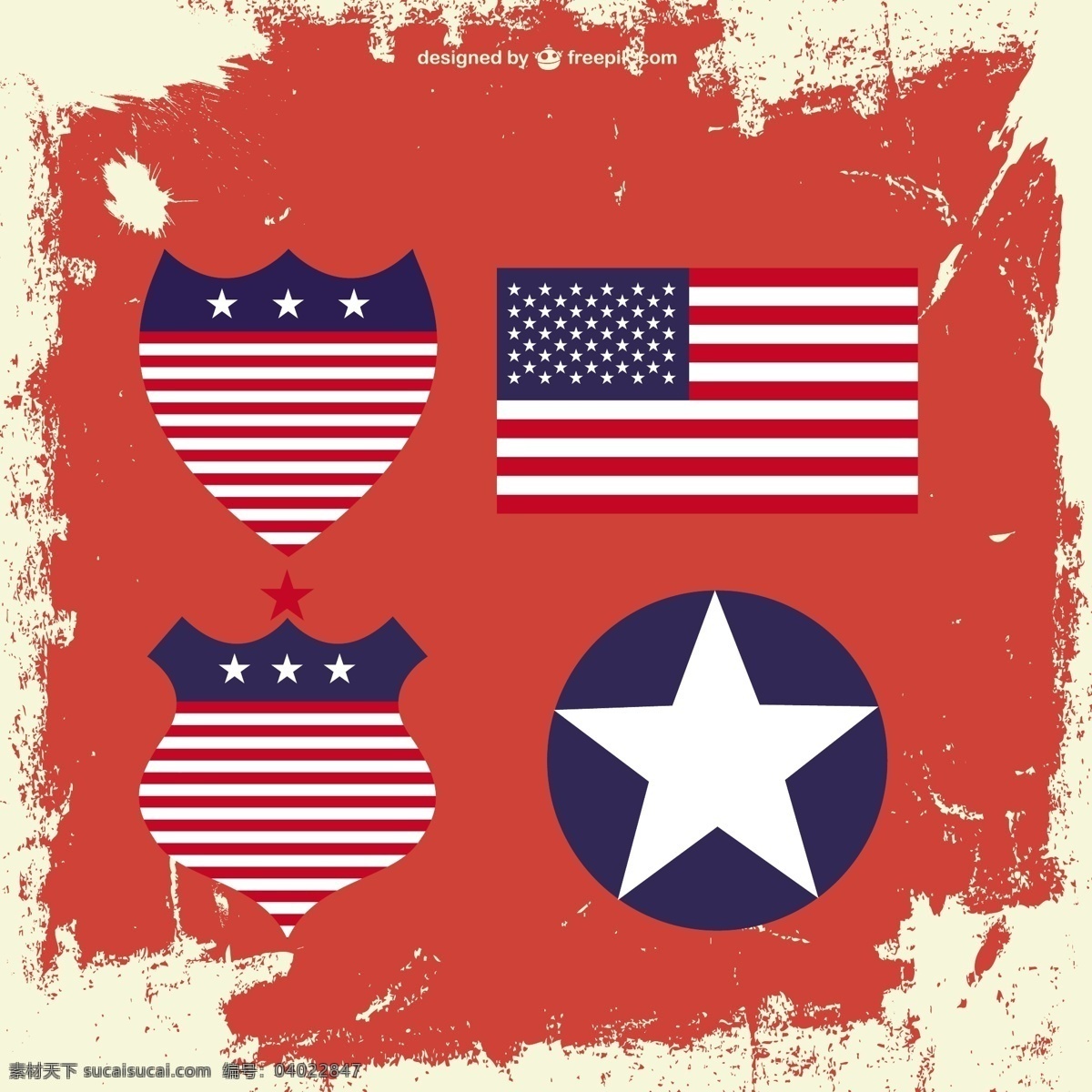 美国标签 背景 年份 地图 复古 复古的背景 旗帜 模板 快乐 垃圾 工作 壁纸 图形 布局 庆典 节日 平面设计 红色