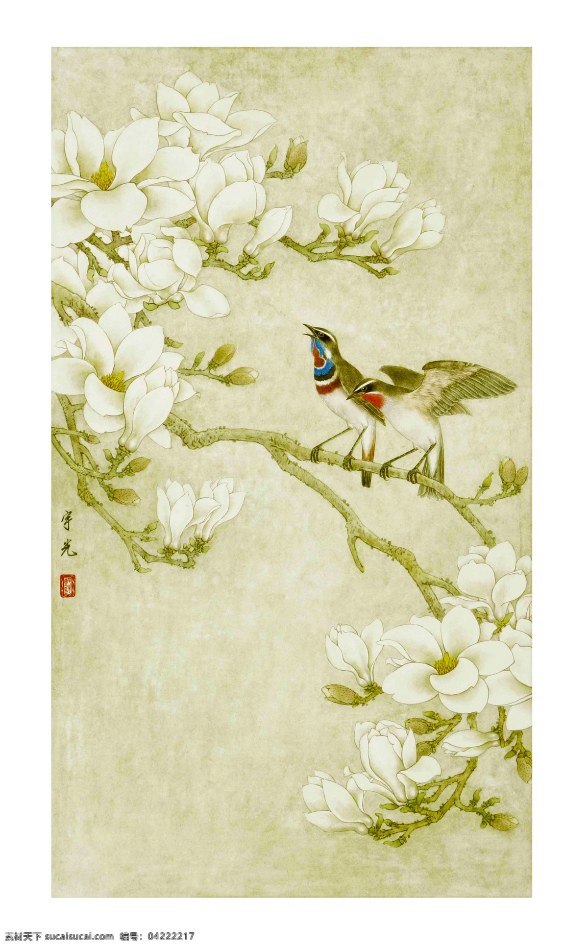 工笔画玉兰 工笔画 字画 国画 走廊挂画 客厅挂画 教室挂画 花鸟画 工笔花鸟 工笔国画 工笔荷花 工笔画欣赏 工笔画素材 文化艺术 绘画书法 高清工笔画 工笔 绘画 书法