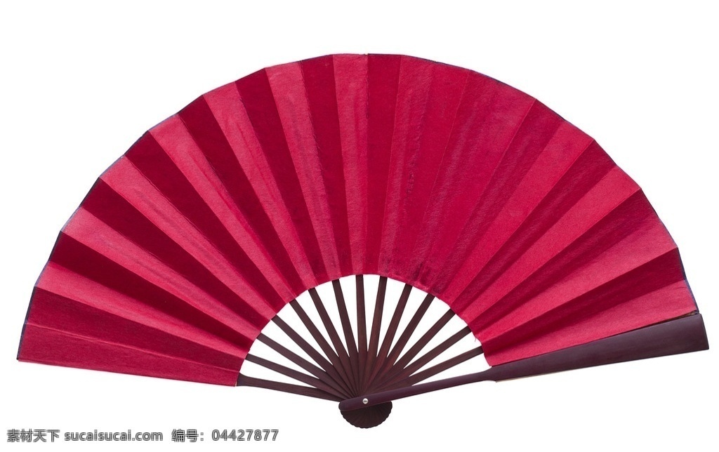 中式 元素 扇子 红色 中国