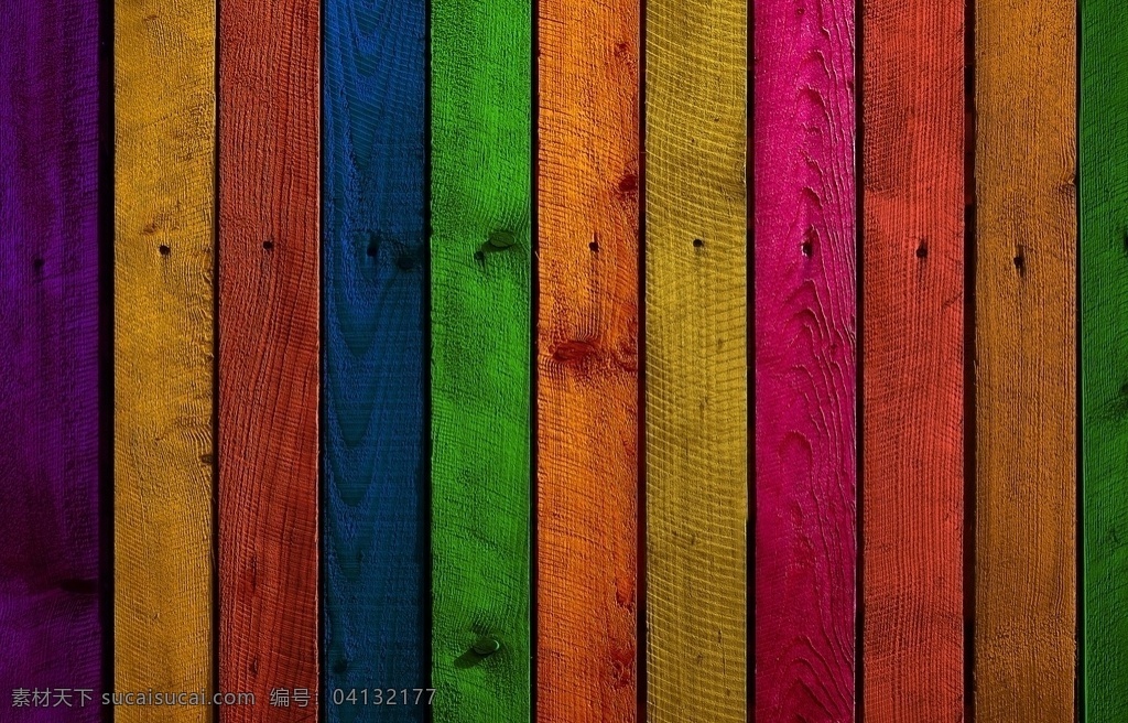 彩色木板底纹 彩色 彩虹色 木板 纹理 底纹 背景 壁纸 木板素材 底纹边框 背景底纹
