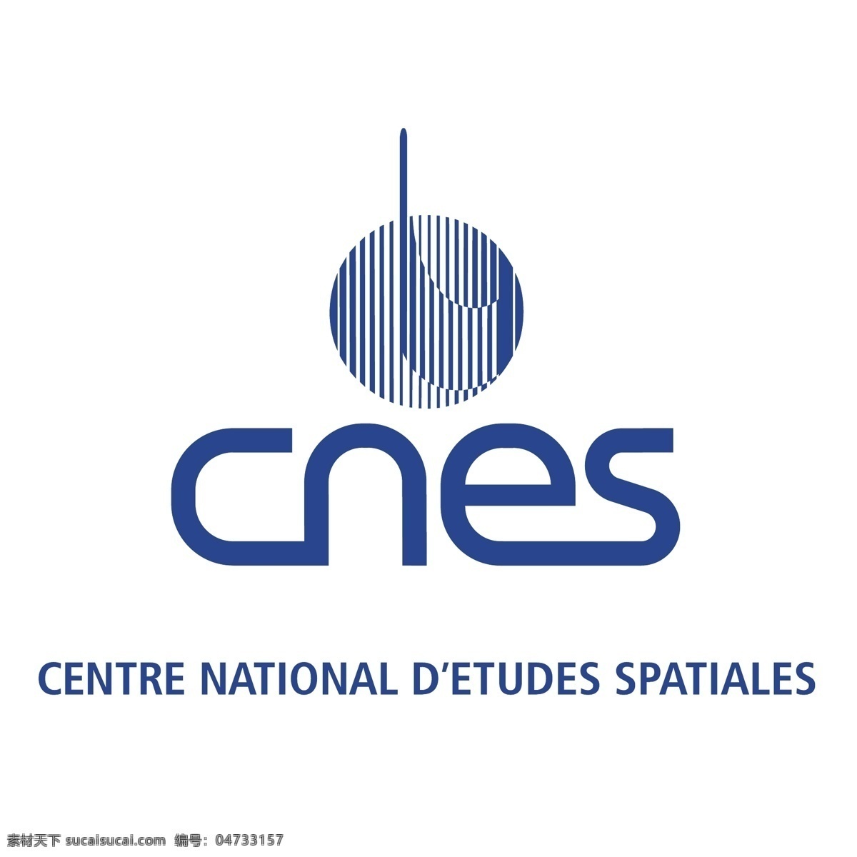 法国 国家 空间 研究中心 自由 标志 标识 中心 psd源文件 logo设计