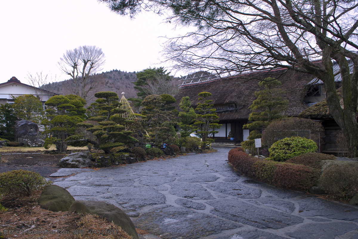 日本 忍 野 八 海 风景