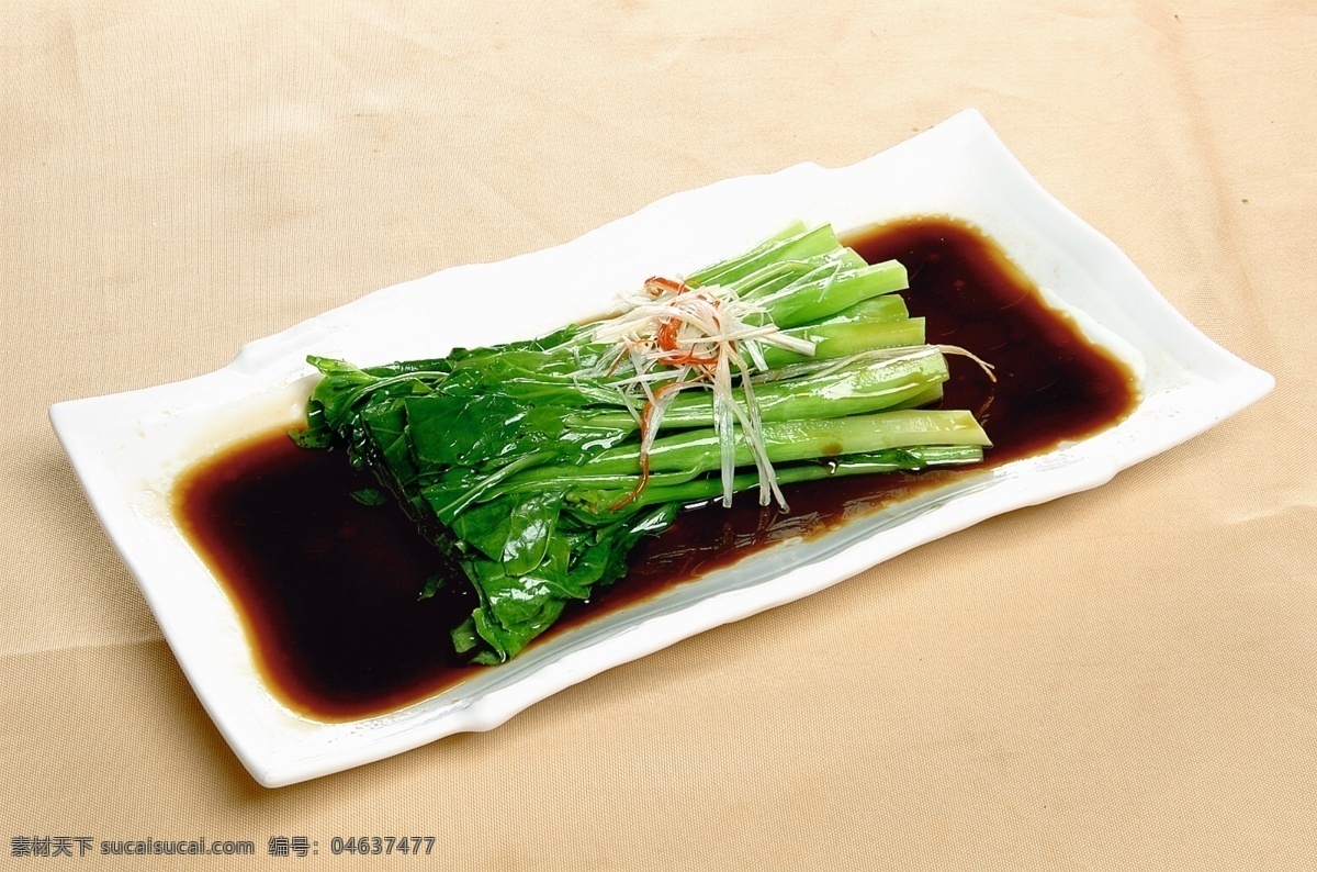 白灼芥兰 中式菜肴 中餐 餐厅菜谱 中华美食 餐饮美食 传统美食