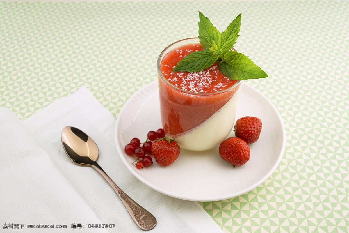美味 草莓 酸奶 草莓酸奶 草莓甜品 甜品 草莓点心