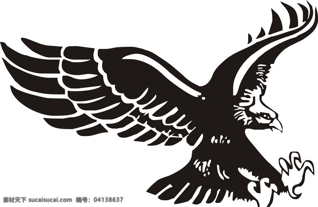 雄鹰 鹰 鸟 动物 飞鹰 矢量图 企业 logo 标志 标识标志图标 矢量