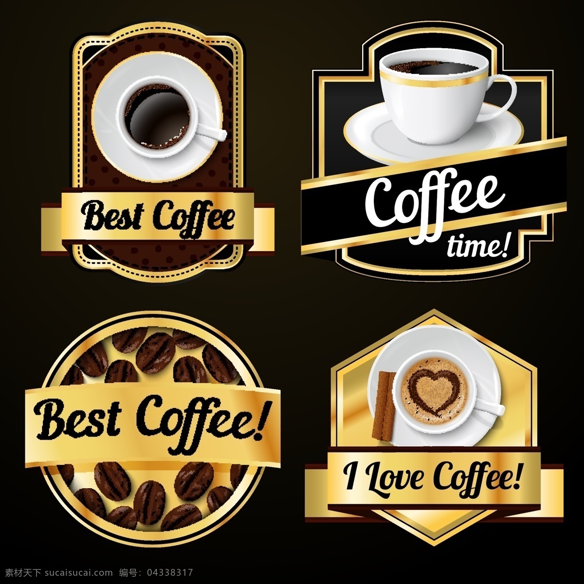 各类 美味 咖啡 宣传 图 模板下载 小资 享受 可口 卡布奇洛 黑咖啡 咖啡时间 标志图标 矢量素材 黑色