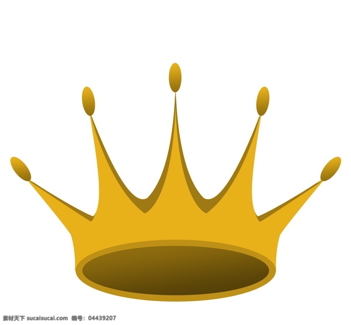 皇冠 手绘 王冠 金色 金色皇冠 金子 金属材质 王国 高贵 皇家 帽子 国王 king