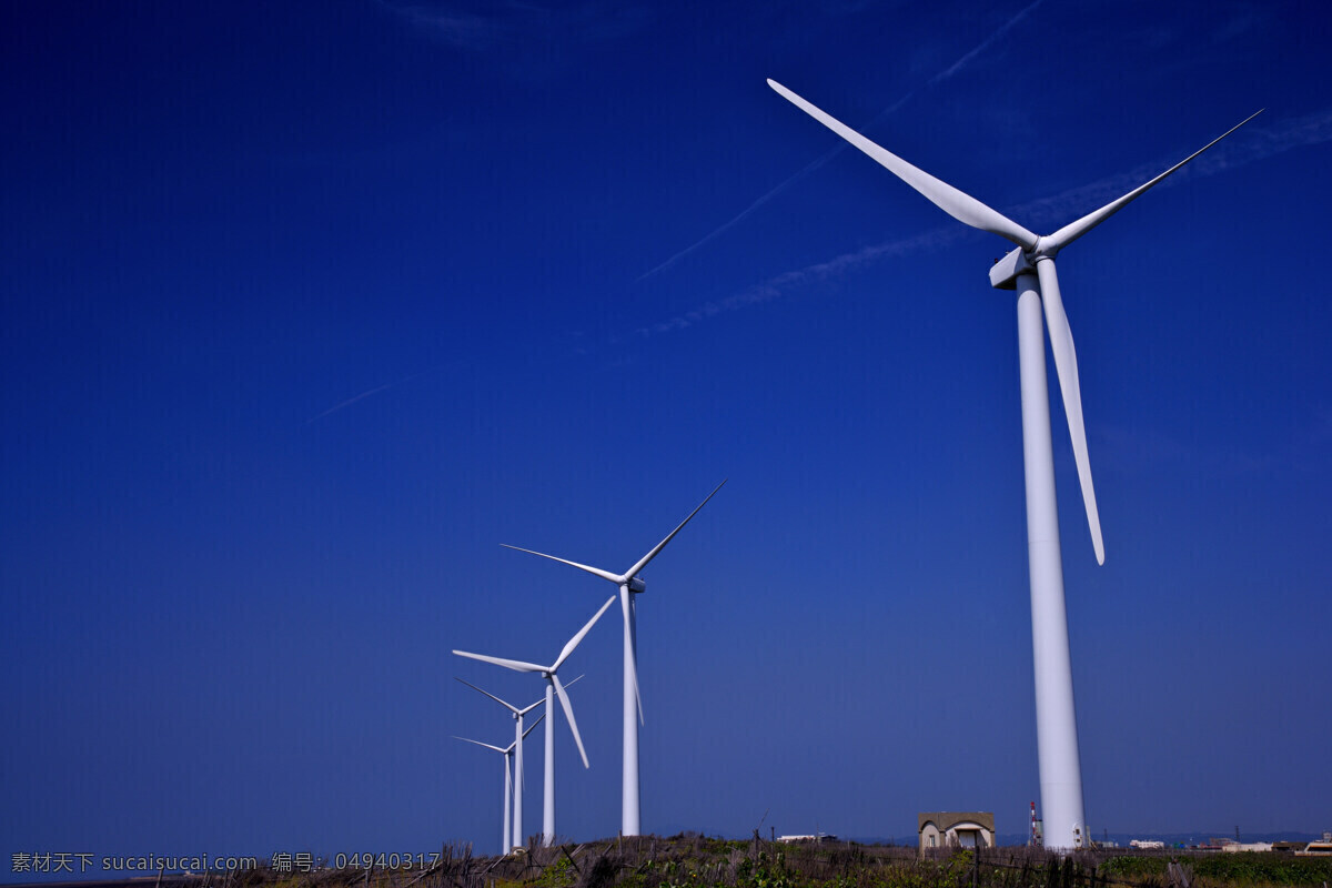 风力 发电 风能发电 风能 风车 蓝天 科技 能源 环保 现代科技 高清图片 科技图片