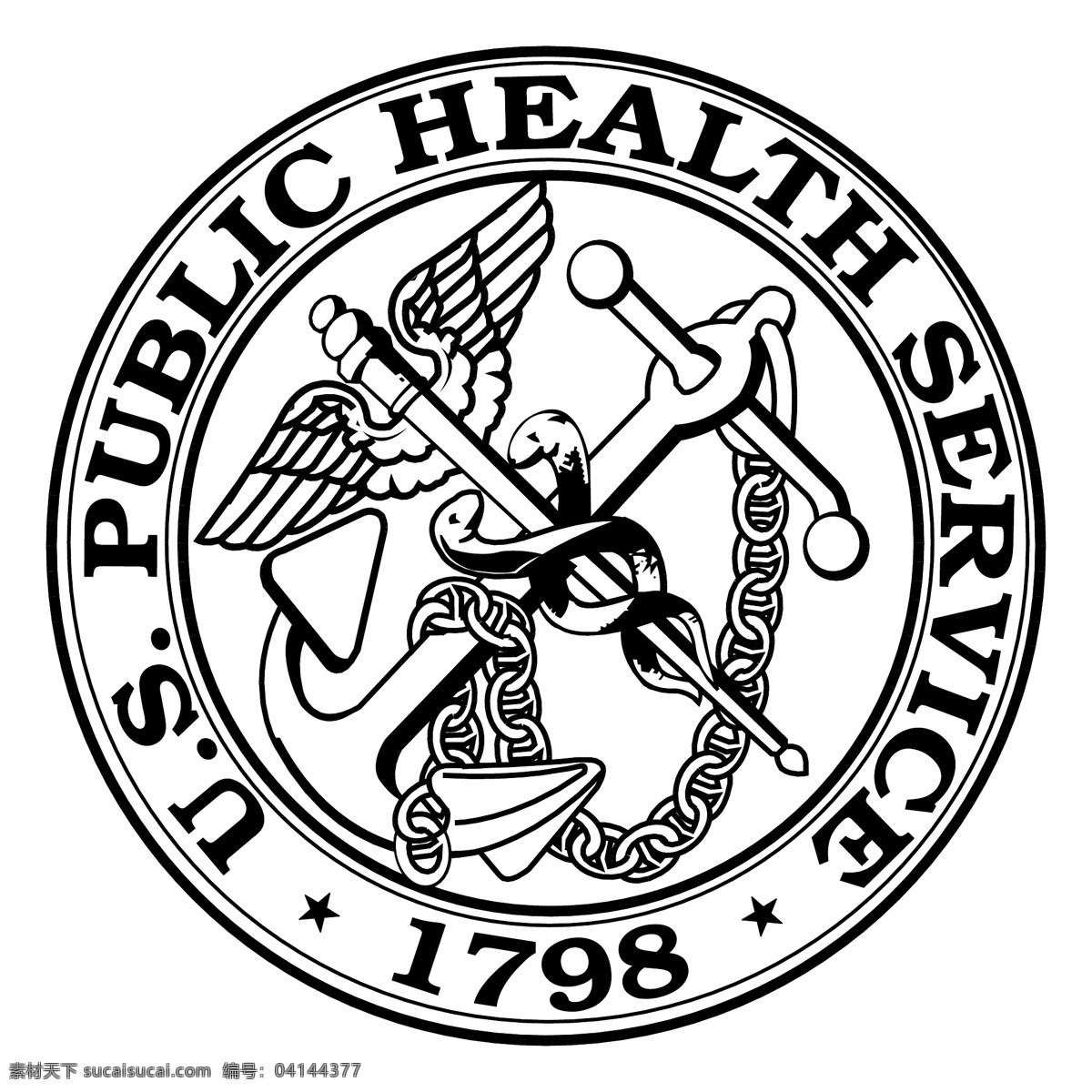 服务 公共 公共卫生 健康 矢量标志 卫生服务 美国 向量 公共卫生服务 免费矢量图片